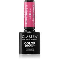 Claresa SoakOff UV/LED Color Love Story gelinis nagų lakas atspalvis 5 5 g
