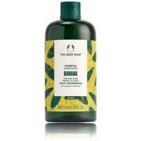The Body Shop Banana Truly Nourishing Shampoo maitinantis šampūnas sausiems ir slenkantiems plaukams - 400 ml.