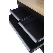 NUSW sulankstomas darbo stalas 1145x635x1585mm medinis stalas 2cm