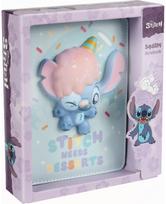 Užrašinė Disney STITCH, B6, 80g, 80 l., linijomis, minkštu viršeliu - Nėra Autoriaus