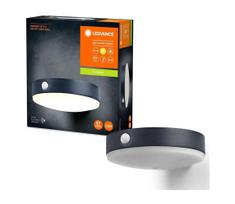 Ledvance-LED sieninis šviestuvas su jutikliu, įkraunamas saulės energija ENDURA STYLE LED/6W/3,7V IP44