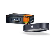 Ledvance-LED sieninis šviestuvas su jutikliu, įkraunamas saulės energija ENDURA STYLE LED/4W/3,7V IP44