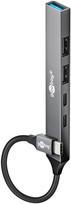 Goobay Slim 5-Port USB Hub, USB-C to USB-C/USB-A, 5Gbit/s | 74460