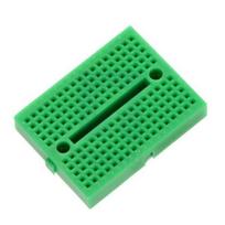 Breadboard 170 laukų – SYB-170 – žalia – Arduino prototipo konstrukcija