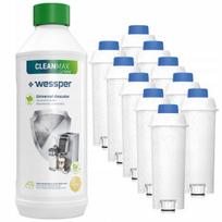 Wessper Aqualunga, 10 vnt, Descaler Cleanmax, 1 vnt.