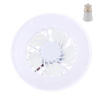 E27 Lubų ventiliatorius su LED šviesa 5 menčių modernus šviestuvas 5,79 colio ventiliatoriaus lempa montuojama prigludus prie lubų su B22 į E27 konverteriu AC 85V-265V