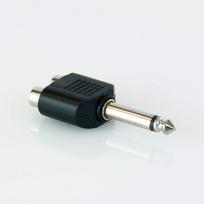 Adapteris 2xRCA - Jack 6.3 mono Master Audio HY1750