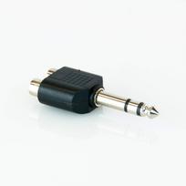 Adapteris 2xRCA - Jack 6.3 stereo Master Audio HY1751