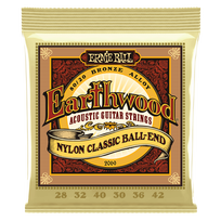 Stygos klasikinei gitarai Ernie Ball 2069 Bronze 28-42