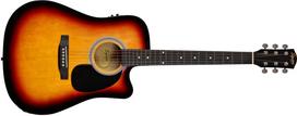 Elektroakustinė gitara Fender Squier SA-105CE SUNBURST
