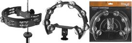 Tamburinas Stagg TAB-D BK tvirtinamas prie Hi-Hat stovo
