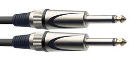 Instrumentinis kabelis Stagg 6.35mm Jack TS - 6.35mm Jack TS 1.5m SGC1,5DL