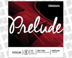 Styga smuikui E D'Addario Prelude J811 1/4M