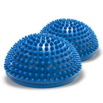 Reabilitacijos pusrutuliai pėdoms „ežiukas“ Qmed Balance Pods, skersmuo 16 cm, 2 vienetų