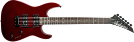 Elektrinė gitara Jackson Dinky JS12 AH FB, metallic raudona