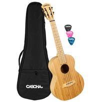 Tenorinė ukulelė Cascha Bamboo Natural HH 2314