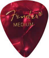 Mediatorius Fender Red Moto 351 Medium 0.71