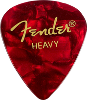 Mediatorius Fender Red Moto 351 Heavy 0.97