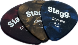 Mediatorius 0,81mm Stagg Standart PBOX1-81-1