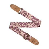 Diržas ukulelei Cascha Vegan - Mauve Leaves CUS-VC4