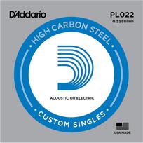 Styga akustinei / elektrinei gitarai D'Adario PL022 .022
