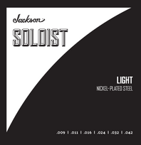 Stygos elektrinei gitarai Jackson Soloist Light .009-.042