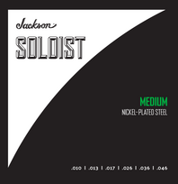 Stygos elektrinei gitarai Jackson Soloist Medium .010-.046