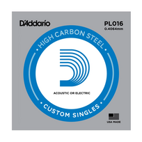 Styga akustinei / elektrinei gitarai D'Adario PL016 .016