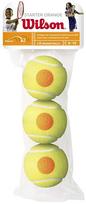 Teniso kamuoliukai pradedantiesiems Wilson Starter Orange - 3 vnt.