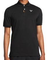 Polo marškinėliai vyrams  - Juoda (XS)