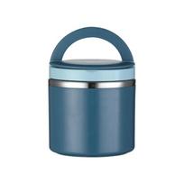 630/1000ML Food Thermal Jar Insulated Soup Cup Thermos Containers Stainless Steel Lunch Box Thermo Keep Hot for School Children 1 mėlyna