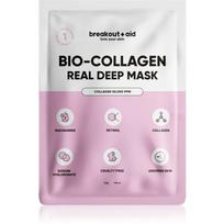 breakout + aid Bio-Collagen Real Deep Mask miego kaukė su kolagenu 1 vnt.