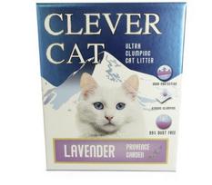 Kraikas Clever Cat kattegrus Lavendel, 10 L