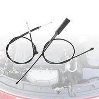 Variklio dangčio atlaisvinimo troselių komplektas Mini Cooper R55 R56 R57 07-13 51232751378 51237148865