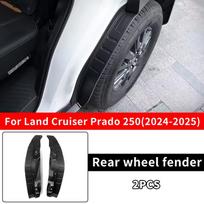 Purvasaugiai Apsaugos nuo purslų 2024 2025 Toyota Land Cruiser 250 Prado LC250 Išorės aksesuarai Apsaugos nuo purslų Purvasaugiai Sparnai juoda