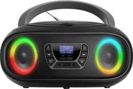 Denver TDB-212 DAB+ Boombox FM/Bluetooth/USB/CD/AUX grey