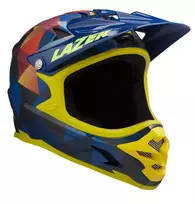 Šalmas LAZER Phoenix+ CE-CPSC mėlyna/geltona - xs