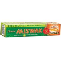 Miswak Dantų pasta 135g Gaivus gelis - Žolinė dantų pasta su grynu miswak ekstraktu 1 unit