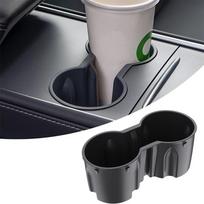 New Black Cup Holder Insert Fits For Tesla Model 3 Y 20172018-2024 Accessories