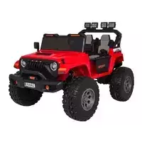 Keičiamo dydžio Extreme Sport 4x4 visureigis Raudonas