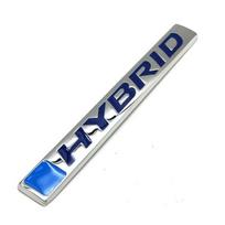 3D Metalo Hibridinis Logotipas Automobilio Lipdukas Galinės Bagažinės Šoninio Sparno Emblema Ženkliukas Lipdukas H/onda CRV HRV CIVIC Fit Accord Jazz Priedams sidabras
