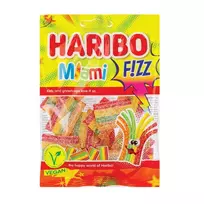 Rūgštūs guminukai Haribo Miami Fizz, vaisių skonio, 85g