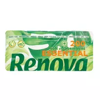 Servetėlės RENOVA ESSENTIAL SOFT PACK, 2 sl. 200 vnt.
