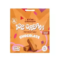 Šaltyje džiovinti šokoladiniai ledai STAR CANDIES, 16 g