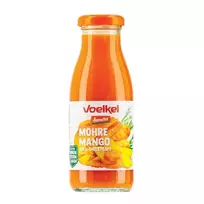 Ekologiškas morkų ir mangų glotnutis VOELKEL, 250 ml