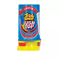 Ledinukas trijų sk.BAZOOKA TRIPLE POWER (12 displ)