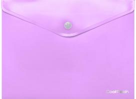 Aplankas (vokas) CP su spaustuku, A4, Pastel Purple