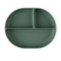 Petite&Mars Take&Match 6m+ lėkštė su skyreliais su siurbtuku Misty Green 1 vnt.