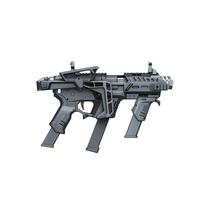 Recover Tactical P-IX+ MG Kit For Glock Folding Stock + CR20, Black PIXPMG-FST-01