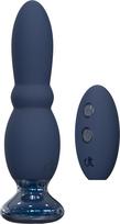 Glam Beaded analinis vibratorius su nuotolinio valdymo pulteliu - Mėlyna